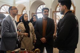 آیین بهره‌برداری از نخستین مرکز نوآوری صنایع دستی و خلاق بانوان اصفهان در خانه تاریخی روغنی با حضور علی قاسم‌زاده شهردار اصفهان 