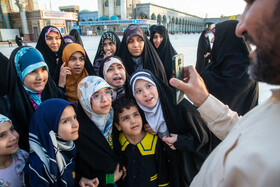 استهلال ماه مبارک رمضان در مسجد مقدس جمکران