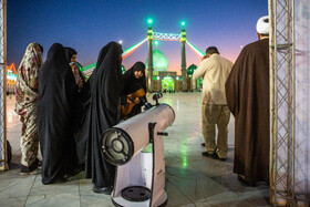 استهلال ماه مبارک رمضان در مسجد مقدس جمکران