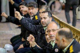 مراسم چهلم جانباختگان ناآرامی‌های دی ماه - قم