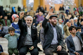 مراسم چهلم جانباختگان ناآرامی‌های دی ماه - قم