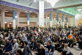 مراسم چهلم جانباختگان ناآرامی‌های دی ماه - قم