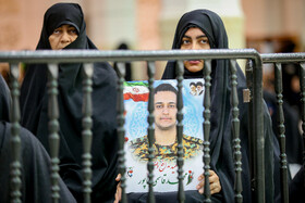 مراسم چهلم جانباختگان ناآرامی‌های دی ماه - قم