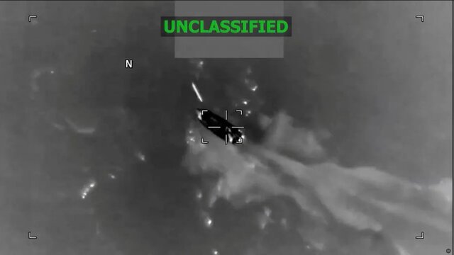 ۱۱ کشته در جریان حملات آمریکا به قایق‌های مظنون به قاچاق مواد مخدر