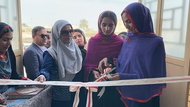 افتتاح مدرسه دست‌یاری به دشتیاری در روستای کالبر چابهار