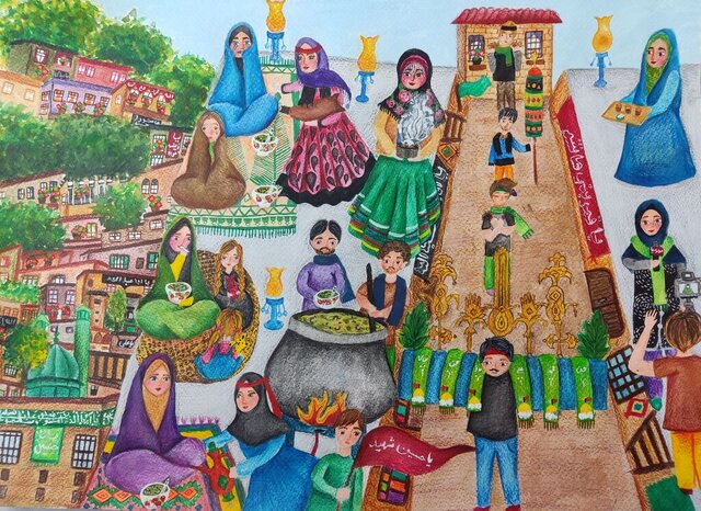نقاشی‌های برگزیده بچه‌های ایرانی را ببینید