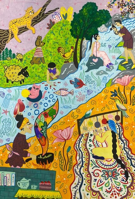 نقاشی‌های برگزیده بچه‌های ایرانی را ببینید