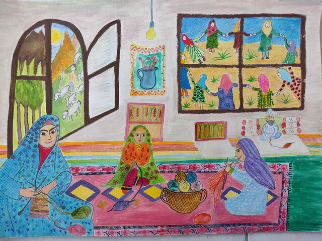 نقاشی‌های برگزیده بچه‌های ایرانی را ببینید