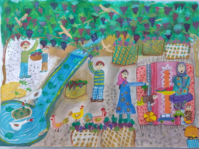 نقاشی‌های برگزیده بچه‌های ایرانی را ببینید