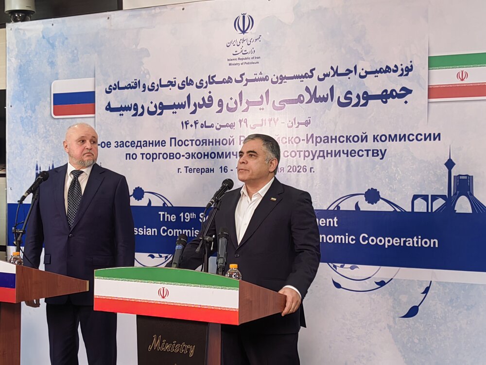 Iranian min.: Tehran, Moscow jointly developing 7 oil fields