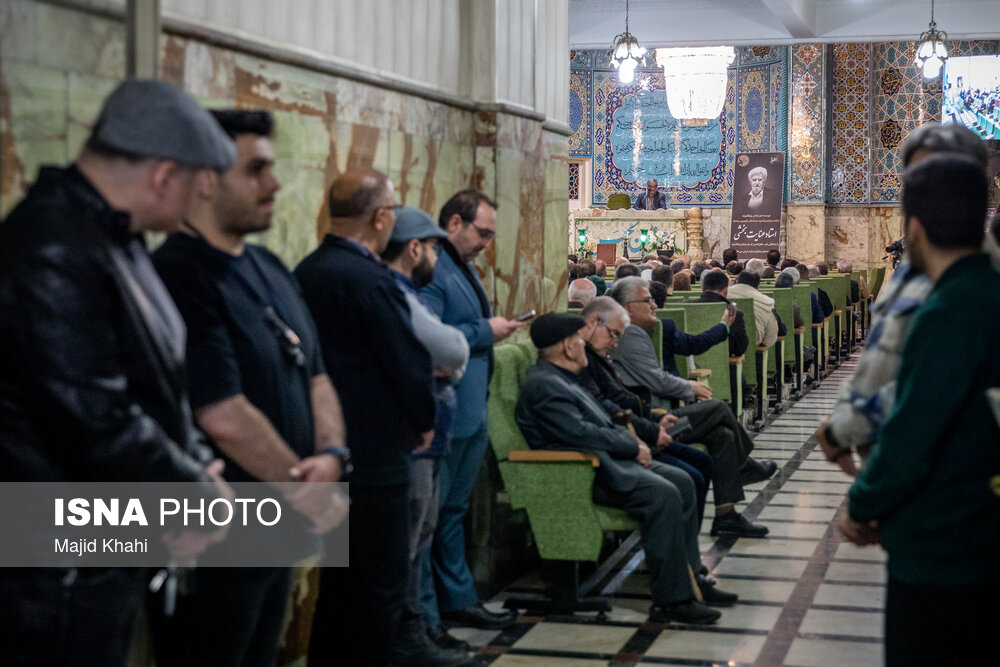 مراسم ختم مرحوم عنایت بخشی