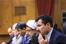 سخنرانی عبدالکریم حسین‌زاده، معاون توسعه روستایی و مناطق محروم رئیس جمهور در جلسه شورای اداری استان کرمان