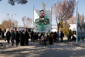 مراسم گرامیداشت چهلمین روز شهادت مدافعان امنیت - اصفهان