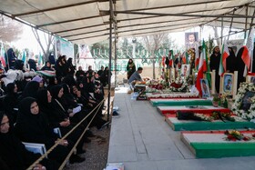 مراسم گرامیداشت چهلمین روز شهادت مدافعان امنیت - اصفهان