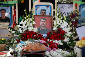 مراسم گرامیداشت چهلمین روز شهادت مدافعان امنیت - اصفهان