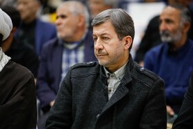 مهدی جمالی‌نژاد، استاندار اصفهان در مراسم گرامیداشت چهلمین روز شهادت مدافعان امنیت - اصفهان