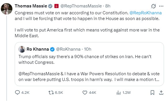 هشدار قانونگذاران آمریکایی علیه ماجراجویی آمریکا در منطقه