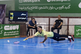 هفته دوازدهم لیگ برتر بدمینتون؛ بسکی گنبد کاووس - گاژه تهران