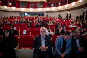 سیدعباس صالحی، وزیر فرهنگ و ارشاد در آیین پایانی یازدهمین جشنواره بازی‌های ویدیویی ایران