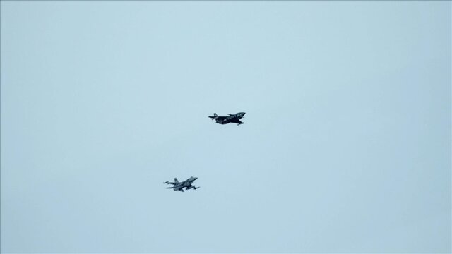 رویارویی جنگنده‌های آمریکایی و چینی بر فراز دریای زرد