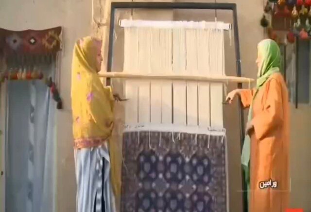 آئین محلی قالی سربرون روستای حصارحسن بیک ورامین ثبت ملی شد