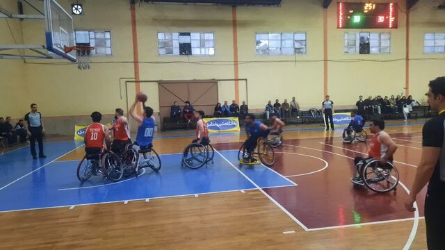 شهروند آمل با صدرنشینی به استقبال مرحله حذفی لیگ برتربسکتبال با ویلچر کشور رفت