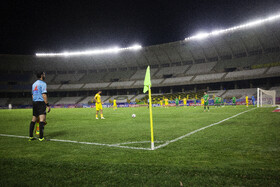 ورزشگاه خالی از تماشاگر پارس شیراز در هفته بیستم و دوم لیگ برتر فوتبال؛ فجر سپاسی - شمس آذر