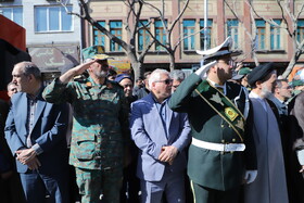 تشییع پیکر شهید خلبان سرهنگ مهدی فیروزمند - تبریز