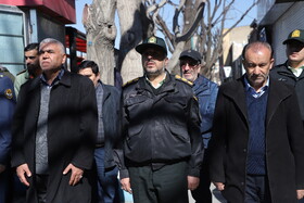 تشییع پیکر شهید خلبان سرهنگ مهدی فیروزمند - تبریز