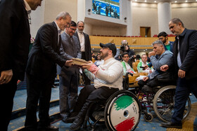 مسعود پزشکیان، رئیس‌جمهور در آیین تجلیل از مدال‌آوران پارالمپیک 