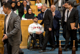 آیین تجلیل از مدال‌آوران پارالمپیک با حضور رئیس جمهور