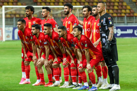 تیم فولاد خوزستان در هفته بیست و دوم لیگ برتر فوتبال ایران