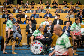 آیین تجلیل از مدال‌آوران پارالمپیک با حضور رئیس جمهور