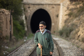برجعلی شیرزاداز قدیمی ترین کارگر طول خط راه آهن شمال در سال ۱۴۰۲