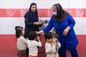 ضیافت افطاری بهزیستی در شیرخوارگاه آمنه