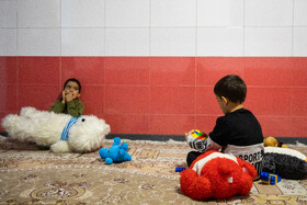 ضیافت افطاری بهزیستی در شیرخوارگاه آمنه