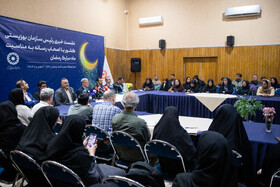 نشست خبری رئیس سازمان بهزیستی در شیرخوارگاه آمنه