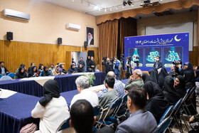 نشست خبری رئیس سازمان بهزیستی در شیرخوارگاه آمنه