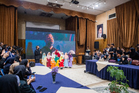 نشست خبری رئیس سازمان بهزیستی در شیرخوارگاه آمنه