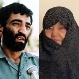 مادر جاویدالاثر حاج احمد متوسلیان درگذشت