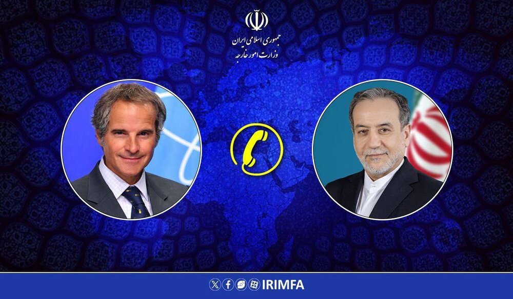 تماس تلفنی گروسی و عراقچی