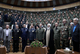 برگزاری آیین دانش‌آموختگی دانشجویان مدیریت دفاعی دانشگاه دافوس