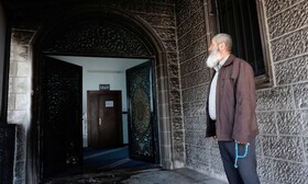 شهرک‌نشین‌ها در کرانه باختری مسجد آتش زدند