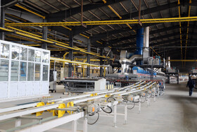 بازدید معاون رئیس جمهور از پروژه واحد تولیدی اسلب سرامیکی شرکت چیاسرام زاگرس در سفر به کرمانشاه