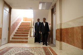 بهره برداری از خوابگاه 360 نفره فرهنگیان در سفر معاون رئیس جمهور به کرمانشاه