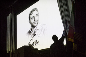 مراسم یابود جواد گنجی