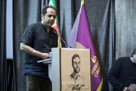 سخنرانی احسان عبدی‌پور، نویسنده و کارگردان در مراسم یابود جواد گنجی
