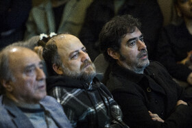 شهاب حسینی، بازیگر در مراسم یابود جواد گنجی