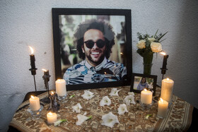 مراسم یابود جواد گنجی