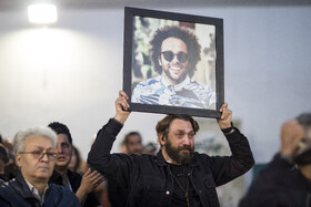 مراسم یابود جواد گنجی